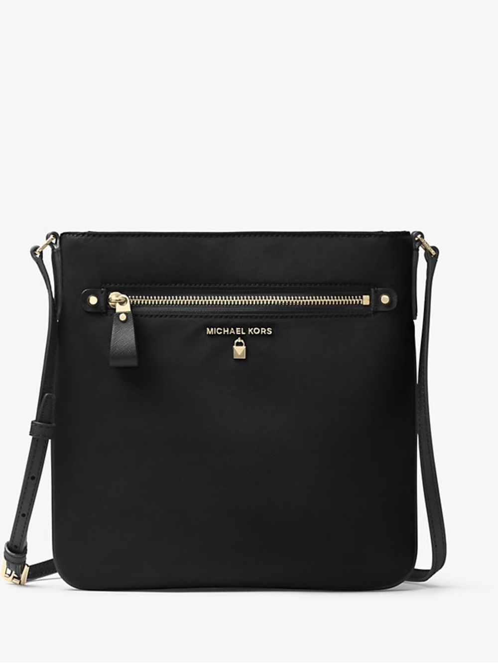 Michael Kors Kelsey Large Nylon Messenger Bag Casual Travel Crossbody